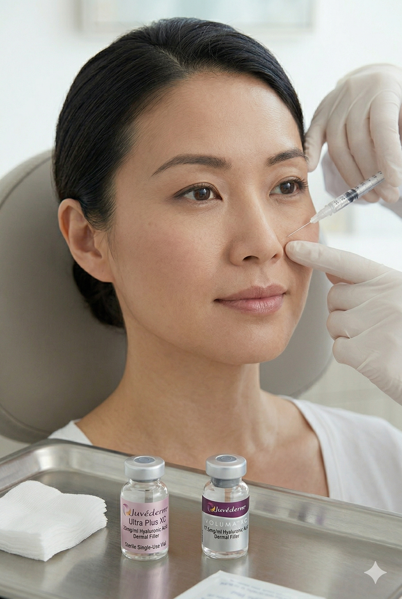 Hyaluronic acid filler treatment