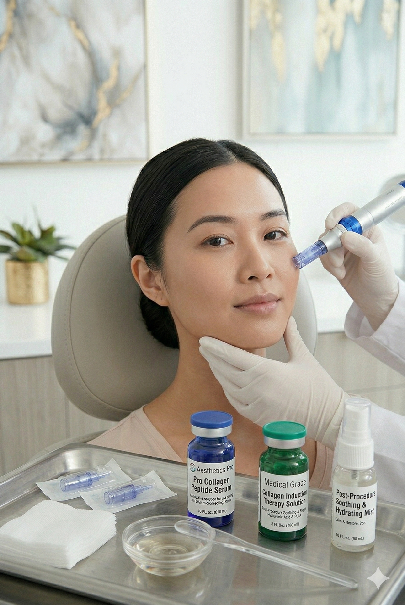 Microneedling treatment